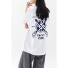 Yacht Club Loose-fit T-shirt White - One Size