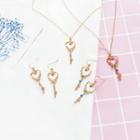 Rhinestone Key Earring / Necklace