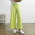Drawcord Wide Sweatpants