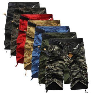 Plain / Camo Cargo Shorts