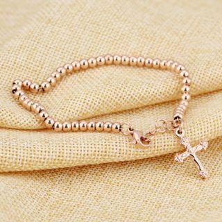 Cross Bead Bracelet