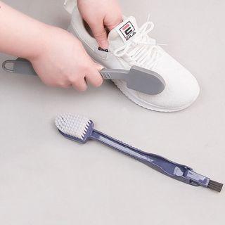 Shoe Cleaning Brush 1 Piece - Blue - One Size