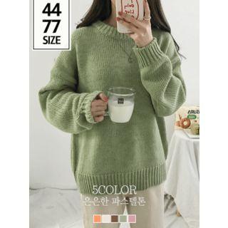 Boxy-fit Rib-knit Top