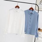 Drawstring Cuff Shirt