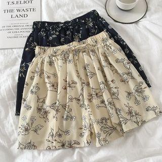 Ruffle Chiffon Skort