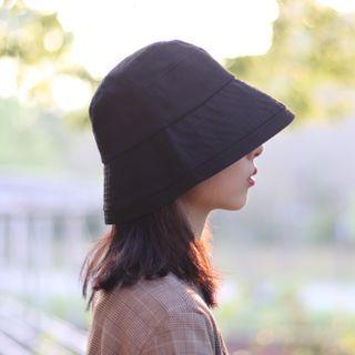 Plain Suede Bucket Hat