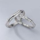 Couple Matching Set: Ring Set - Silver - One Size