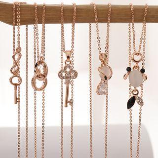 Rhinestone Beaded Pendants