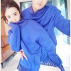Couple Matching Turtleneck Pullover