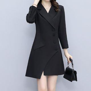 Asymmetrical Blazer Dress