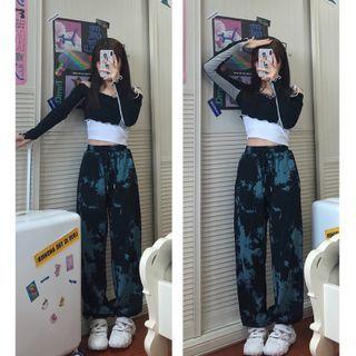 Ink Print Sweatpants