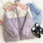 Long-sleeve Panel Lettering Jacket