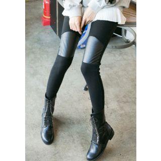 Patched Leggings