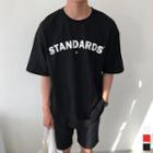 Standards Printed Loose-fit T-shirt