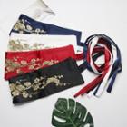 Embroidered Fabric Belt