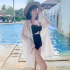 Open-front Light Jacket / Bikini
