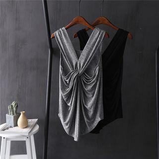 Twisted Back Tank Top