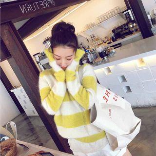 Furry Stripe Sweater
