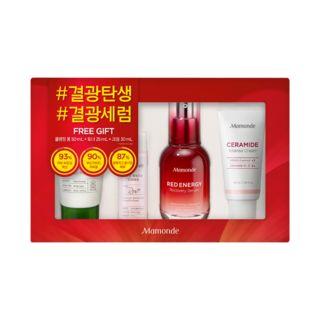 Mamonde - Red Energy Recovery Serum Special Set 4pcs