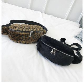 Furry Sling Bag