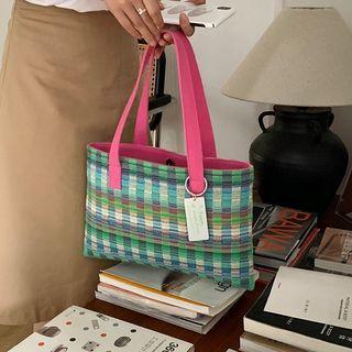 Plaid Handbag Plaid - One Size