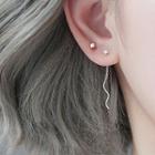 Cube Ear Stud / Crop Earring