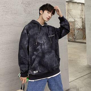 Tie Dye Letter Hoodie