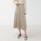 Floral Print Mid Skirt