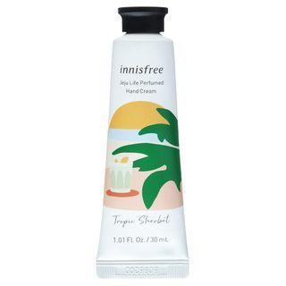 Innisfree - Jeju Life Perfumed Hand Cream - 10 Types New - #02 February Tropic Sherbet
