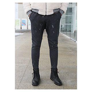 Baggy-fit Zip-hem Sweatpants