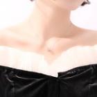 925 Sterling Silver Rhinestone Crown Pendant Necklace Xl099-0-1 - Necklace - Crown - One Size