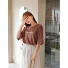 Demain Boxy Cotton T-shirt