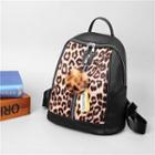 Leopard Print Backpack Leopard - One Size