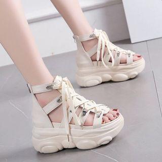 Platform Chunky Gladiator Sandals