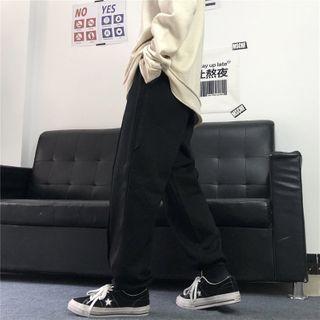Gather Drawstring Hem Sweatpants