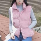 Padded Corduroy Vest