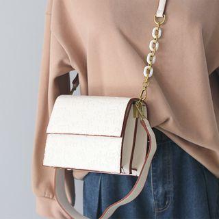 Carton Print Crossbody Bag