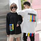 Couple Matching Ribbon Detail Sweatshirt