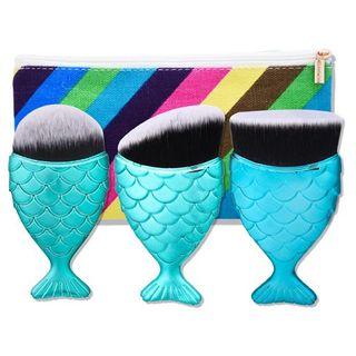 Set Of 3 : Fish Makeup Brush