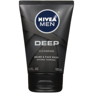 Nivea - Men Deep Cleansing Beard And Face Wash 3.3oz
