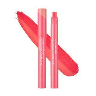 The Face Shop - Fmgt Flat Two-tone Stick - 6 Colors #02 Coral Rolling Pink