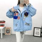 Appliqu  Loose-fit Parka