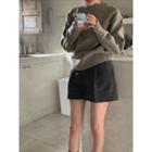 Side-pocket Zip-fly Shorts