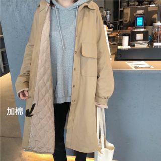 Single Breasted Padded Coat
