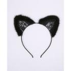 Furry Lacy Cat-ear Hair Band