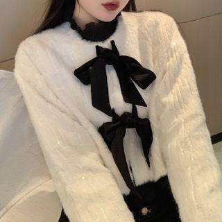 Lace Up Jacket / Long-sleeve Top