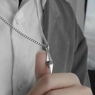 Star Sterling Silver Pendant / Stainless Steel Necklace / Sterling Silver Necklace / Set
