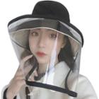 Hat With Face Shield Transparent - Adjustable