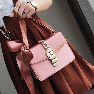 Chain Lock Flap Cross Bag