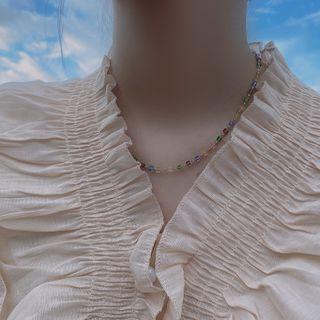 Bead Necklace 1 Pc - As Shown In Figure - One Size